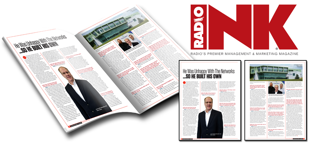 Radio Ink feature about Local Radio Networks